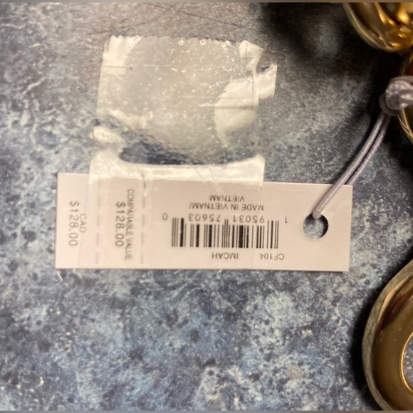 Coach circular coin Pouch/Coach stamp. New/tags - Picture 4 of 6